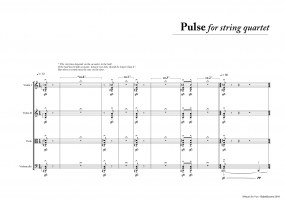 Pulse for String Quartet A4 z 3 7 465